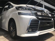 TOYOTA VELLFIRE 2.5 ZG FULL SPEC UNREG 2016