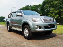 2012 Toyota Hilux 2.5 G VNT Pickup Truck