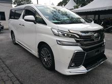 2016 Toyota Vellfire 2.5 ZG SUNROOF PRE CRASH MODELLISTA KIT FULL MONITER