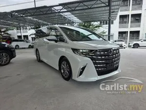 JPN UNREG# 2024 Toyota Alphard 2.5 Z 7-Seater MPV (SR+ROOF MONITOR+ADVACE PARK+DIM)