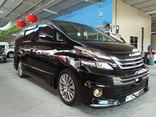2014 Toyota Vellfire 2.4 Z Golden Eyes*** Welcab***Alpine Monitor***Premium Condition***
