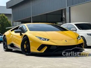 Used 2017 Lamborghini Huracan 5.2 Performante Cheapest In Town Carbon Fibre Bucket Seats Center Lock Wheels Full Car PPF