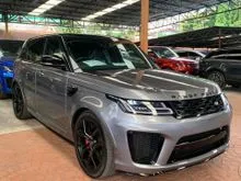 2021 Land Rover Range Rover Sport SVR 5.0 Supercharged, P/Roof, Performance Seat, Meridian Sound, Cooled Seat, Pixel LED, Parking Aids,