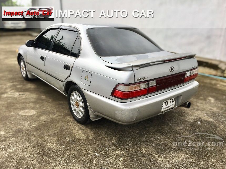 Toyota Corolla 1994 GLi 1.6 in กรุงเทพและปริมณฑล Manual Sedan สีเงิน