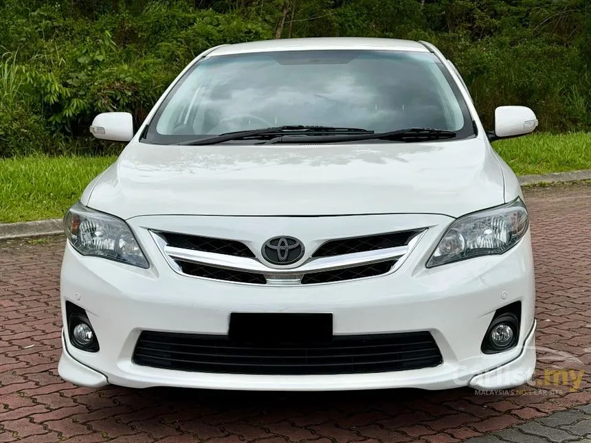 2012 Toyota Corolla Altis V Sedan