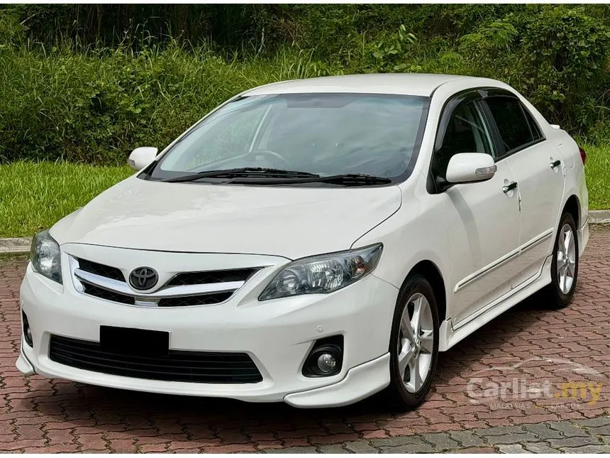 2012 Toyota Corolla Altis V Sedan