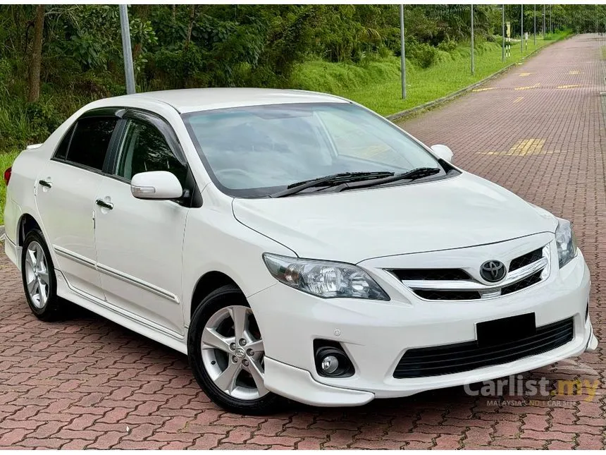 2012 Toyota Corolla Altis V Sedan