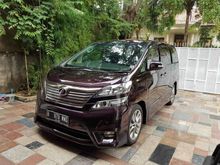 2010 Toyota Vellfire 2.4 Z Van Wagon