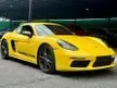 Recon 2019 Porsche Cayman T 2.0#BOSE#Sport Chrono#Sport Exhaust In Black#PDLS Plus With LED Headlights#PASM#Racing Yellow Seat Belts#20Cayman T Rims