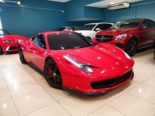 {LOCAL NAZA CAR} {LIFTER, EXHAUST SYSTEM}-2011 Ferrari 458 Italia 4.5 COUPE* GENUINE MILEAGE* EXCELLENT CONDITION* 430 488 AVENTADOR HURACAN MASERATI