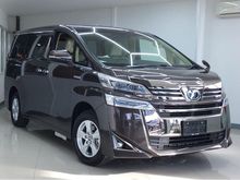 2019 Toyota Vellfire 2.5 Van AT