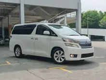 2013 Toyota Vellfire 3.5 VL MPV 1 Careful Owner Good Condition