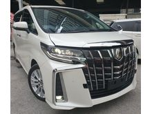 2018 Toyota Alphard 2.5 G S C Package MPV UNREG SUNROOF PRECRASH