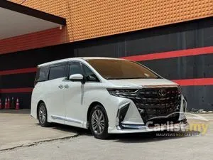 2024 Toyota Alphard 2.5 Z 7-Seater MPV MODELISTA BODYKIT HUD DIM BSM