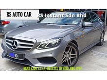 2016 Mercedes Benz E300 2.2 (A) BLUETEC HYBRID AMG