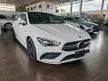 Recon 2020 Mercedes-Benz CLA35 AMG 2.0 4MATIC Premium Plus Coupe (BUCKET SEAT) - Cars for sale