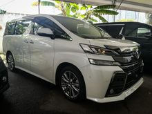 2016 Toyota Vellfire 2.5 Z Golden Eyes JBL UNREG