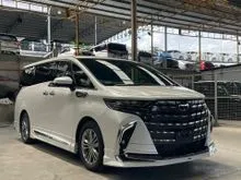 2025 Toyota Alphard 2.5 Z MODELLISTA BODYKIT TWIN SUNROOF BSM DIM HUD/MPV/FREE 8 YRS WARRANTY