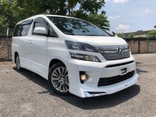 Toyota Vellfire 2.4 Golden Eyes MODELLISTA BODYKIT Touch Screen Monitor 2014