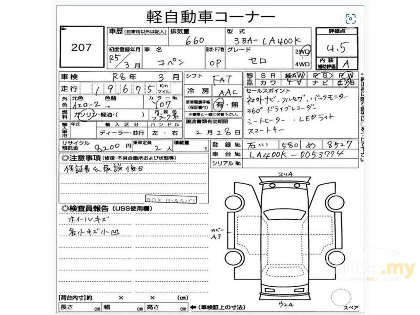 2023 Daihatsu Copen Cero Micro car