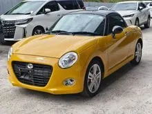 EASYLOAN (GRED 4.5) 2023 Daihatsu Copen 0.7 Cero Micro car FREE 8 YRS UNLIMITED MILEAGE WARRANTY +4 NEW TYRE +NEW BATTERY +FREE SERVICE +TINTED ...