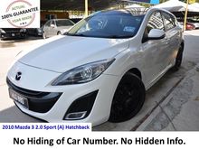 2010 Mazda 3 2.0 SPORT (A) H/BACK