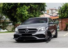(Fully Convert)(OFFER PRICE)(GREAT DEAL) 2014 Mercedes-Benz A250 2.0 AMG Sport Convert A45 Facelift ServiceRecord Genuine LowMileage 70K ZE40 SportRim
