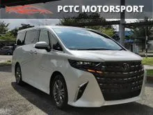 [FREE GIFTS] [5 YEARS WARRANTY]  2023 Toyota Alphard 2.5 Z MPV Sunroof BSM DIM USS 360 Cam TEAMMATE