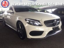 2015 Mercedes-Benz C200 2.0 AMG UNREG,JPN,TRUE YEAR MADE CAN PROVE,PADDLE SHIFT,ORI AMG KIT N RIM,PRE CRASH,REVERSE CAM,MEMORY SEAT N ETC,FREE GIFTS
