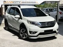 2018 Honda BR-V 1.5 V TOP SPEC - MPV SIZE / PUSH START / REVERSE CAMERA / ORIGINAL LEATHER SEAT