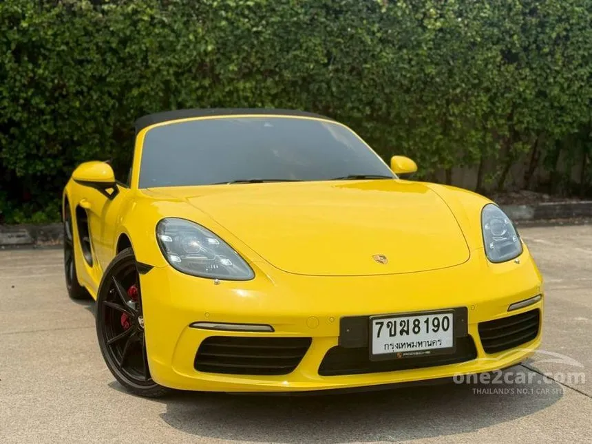 2017 Porsche 718 Boxster Convertible