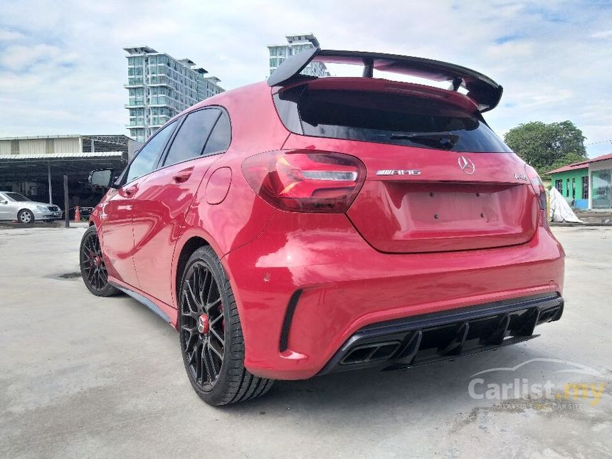 Red A45 Mercedes-Benz A45 AMG 2016 4MATIC 2.0 在(state) Auto自动挡 Hatchback Red 于 ...