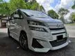 Used * TOYOTA VELLFIRE 2.4 Z G (A) TWIN POWER DOOR 360 CAMERA TIPTOP LIKENEW 1 CAREFUL OWNER TIPTOP PERFECT CONDITION FULLON