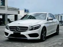 2019 Mercedes-Benz C180 1.6 AMG Sports Full-Service Rec 63K Mileage Owner Cashback Deal FlnOTR Low Downpayment