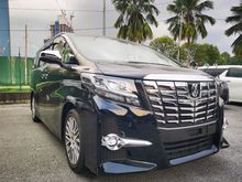 2016 Toyota Alphard 2.5 G S C Package MPV == 200 UNITS READY STOCK ==