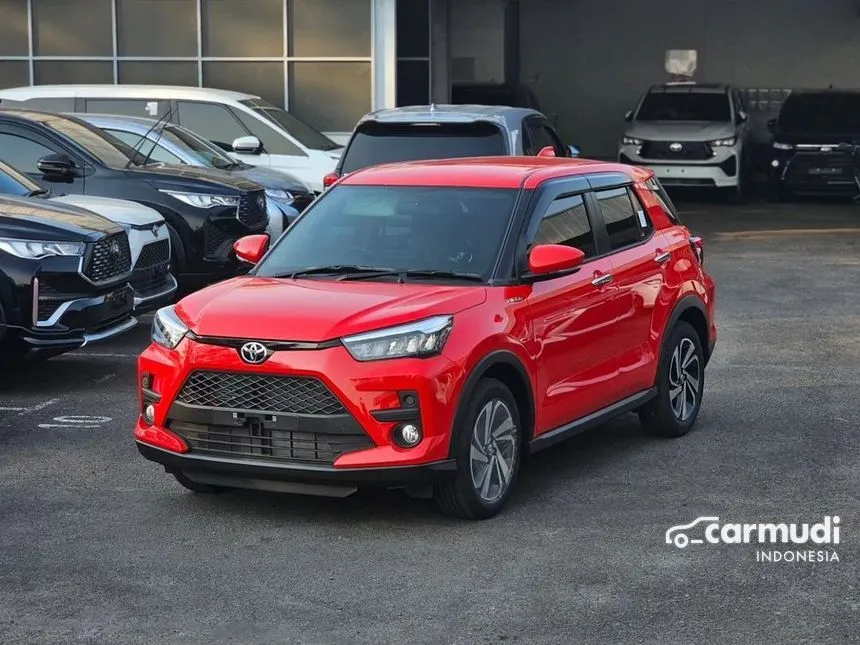Jual Mobil Toyota Raize 2024 G 1.0 di Banten Automatic Wagon Merah Rp 225.000.000