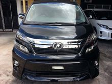 2013 Toyota Vellfire 2.4 Z Golden Eyes 2 4 CAM HTHEATRE