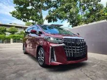 2021 Toyota Alphard 2.5 G S C Package MPV GRADE 5A