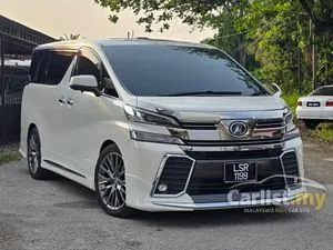 2016 Toyota Vellfire 2.5 ZG MPV