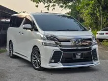 #OTR# 2016/20 Toyota Vellfire 2.5 ZG (A) Tip Top Condition, Pilot Seat, Sun & Moon Roof, 360 Camera, 3 Years Warranty