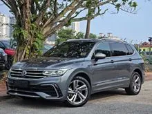 2022 Volkswagen Tiguan 2.0 Allspace R-Line 4MOTION SUV EA888 FULL SERVICE RECORD