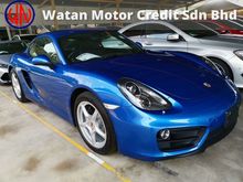 2015 Porsche Cayman 2.7 Sport Chrono Japan Spec Unregister 1 YEAR WARRANTY