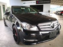 2013 Mercedes-Benz C180 1.8 AMG JP Spec CGI W204 2Memory Seat Pre-Crash Unreg
