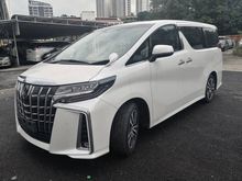 2019 Toyota Alphard 2.5 SC SUNROOF ORI MILEAGE TIPTOP CONDITION