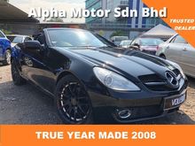 2008 TRUE Mercedes-Benz SLK200K 1.8 FACELIFT CONVERTIBLE NEGO PROMOTION