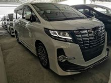2016 Toyota Alphard 2.5 G S C Package MPV Original Modellista Bodykit. Sunroof & Panoramic Roof. Original Low Mileage. Japan Report Provide. KL AP