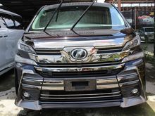 2015 Toyota Vellfire 2.5 ZG MPV (A) UNREG