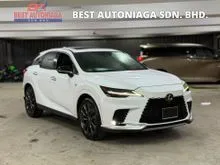 Black interior 2023 Lexus RX 350 2.4 F Sport 9k Mileage Sunroof