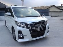 2016 Toyota Alphard 2.5 SC ALPINE SOUND SYSTEM UNREG