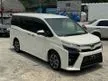 Recon 2019 KIRAMEKI 2 PARKING SENSOR PRE CRASH LANE ASSIST 7 SEATER 2 POWER DOOR MINI VELLFIRE Toyota Voxy 2.0 ZS Edition UNREG